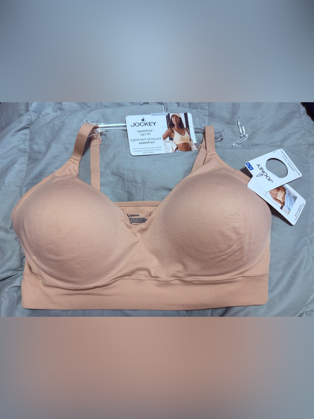 Jockey Seamfree Light Lift Bra - Nude super soft super comfortable New